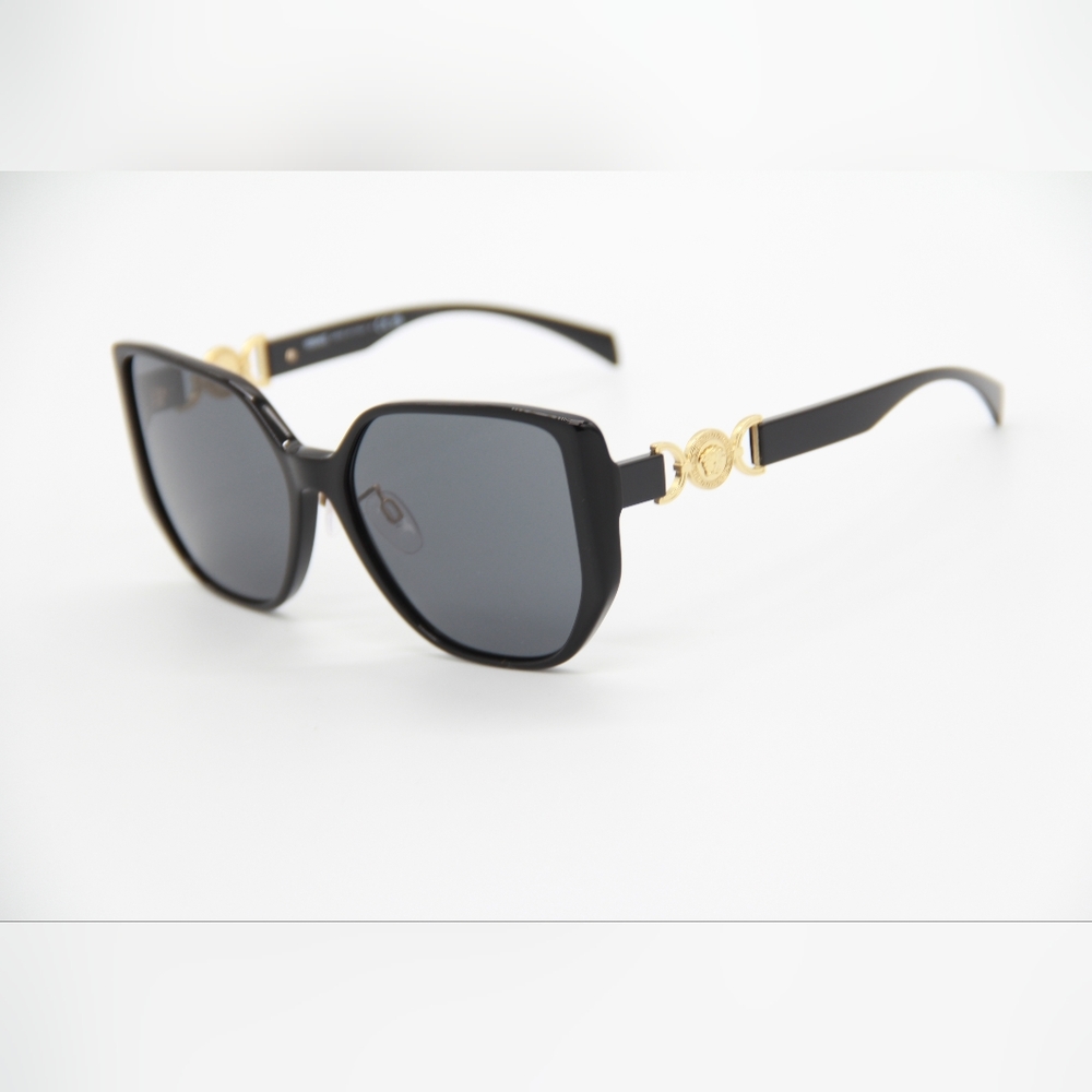 NEW VERSACE SUNGLASSES VE4449D GB1/87 EYEWEAR VERSACE MOD 4449D BLACK - Picture 5 of 11